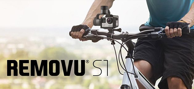 Remov S1 - effective stabilizer for GoPro cameras in rainy weather