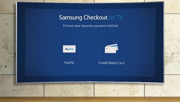 Платежи через телевизор? So, с Samsung Checkout on TV