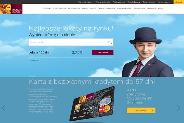 Alior Bank обновил свой интернет-портал