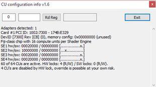 Способ разблокировки карт Radeon R9 285/380, 290/390 и Fury