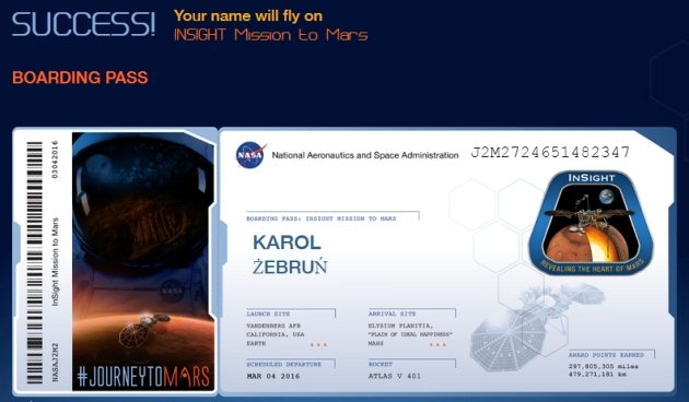 Відправити своє ім'я можна на Марс - тільки навіщо?