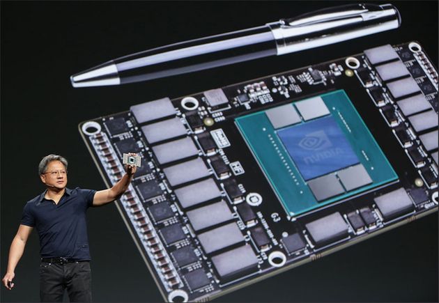 Nvidia  тестирует  графический процессорПаскаль GP100