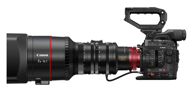 Canon готовится к будущему - камера 8K, дисплей 8K и зеркальная камера 120 Mp