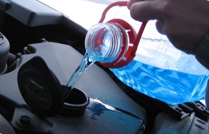 Жидкость для стекол автомобиля