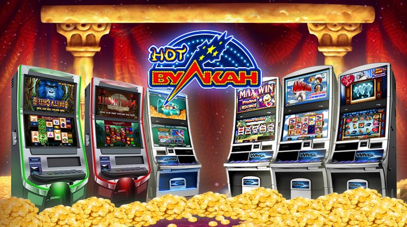 Slot machines Volcano. A photo