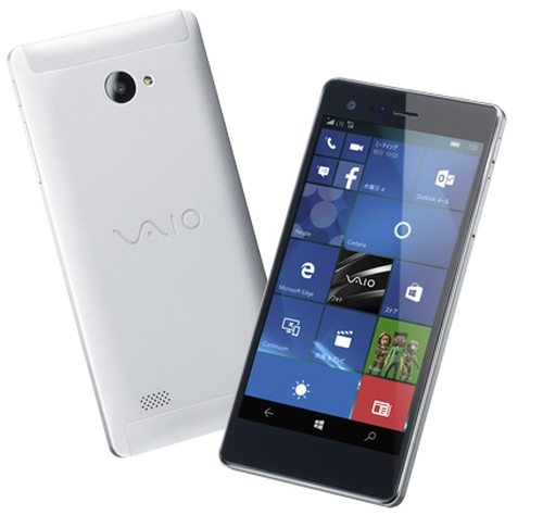 VAIO Phone Biz официально - новый смартфон с Windows Mobile 10