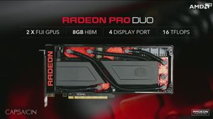 AMD Radeon Pro Duo - the most efficient card for 1499 dollars