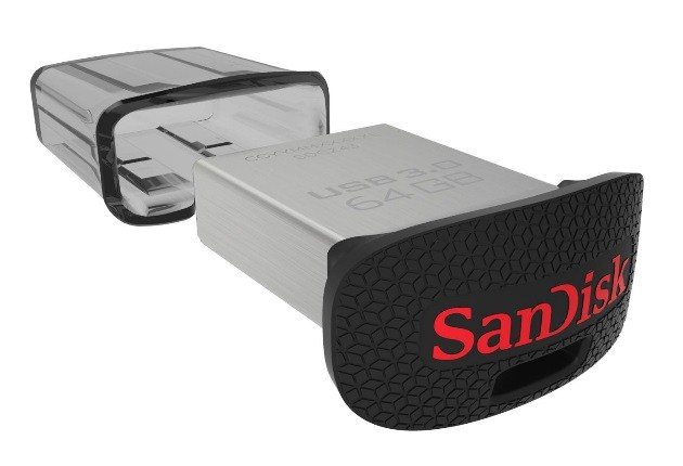 San USB stick drive. A photo