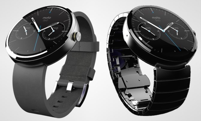 Overview Motorola Moto 360 2gn. Smartwatch with an unusual design