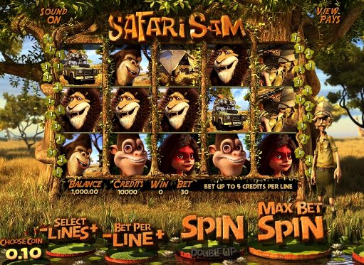 Safari-Sam играть онлайн 