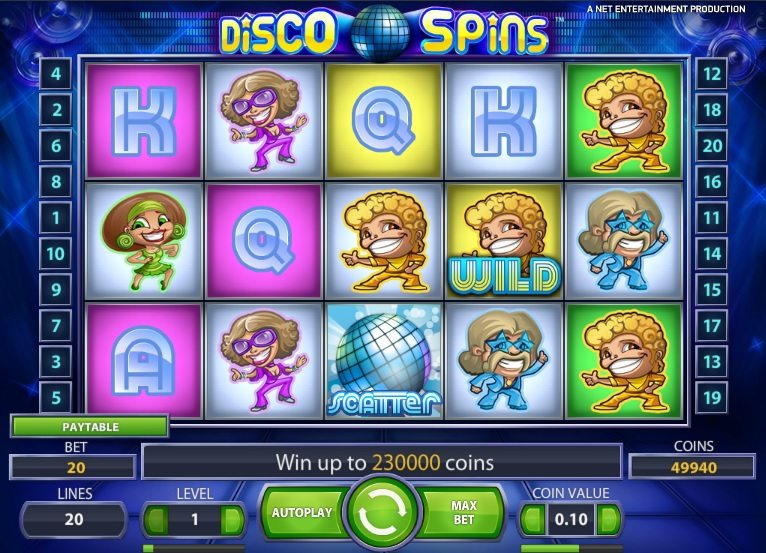 Disco Spins онлайн игра