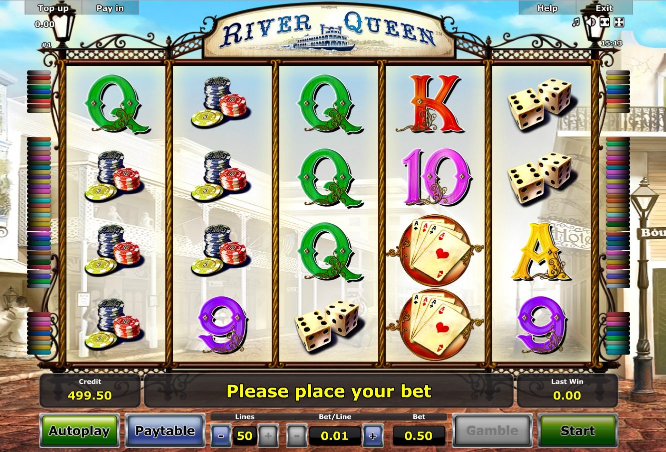 Game of Novomatik River queen. A photo