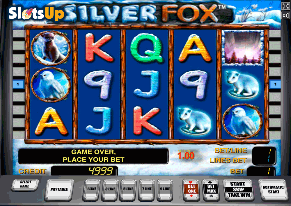 Silver Fox слоти Novomatic казино