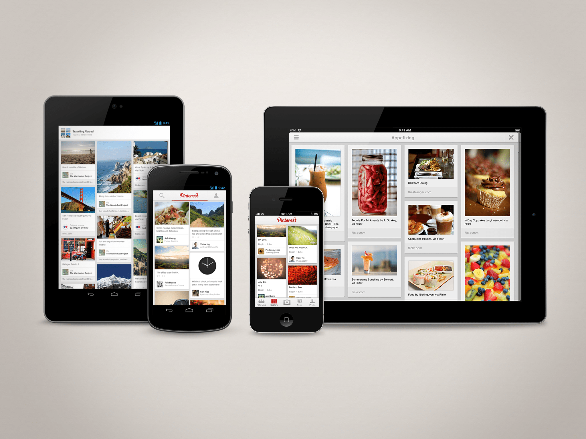 mobile photo app design