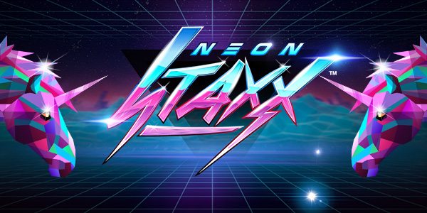 Online game Neon Staxx - back in the 80's