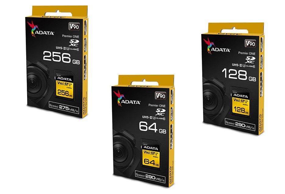 ADATA V90 SDXC - карты памяти 3D NAND для требовательных репортеров