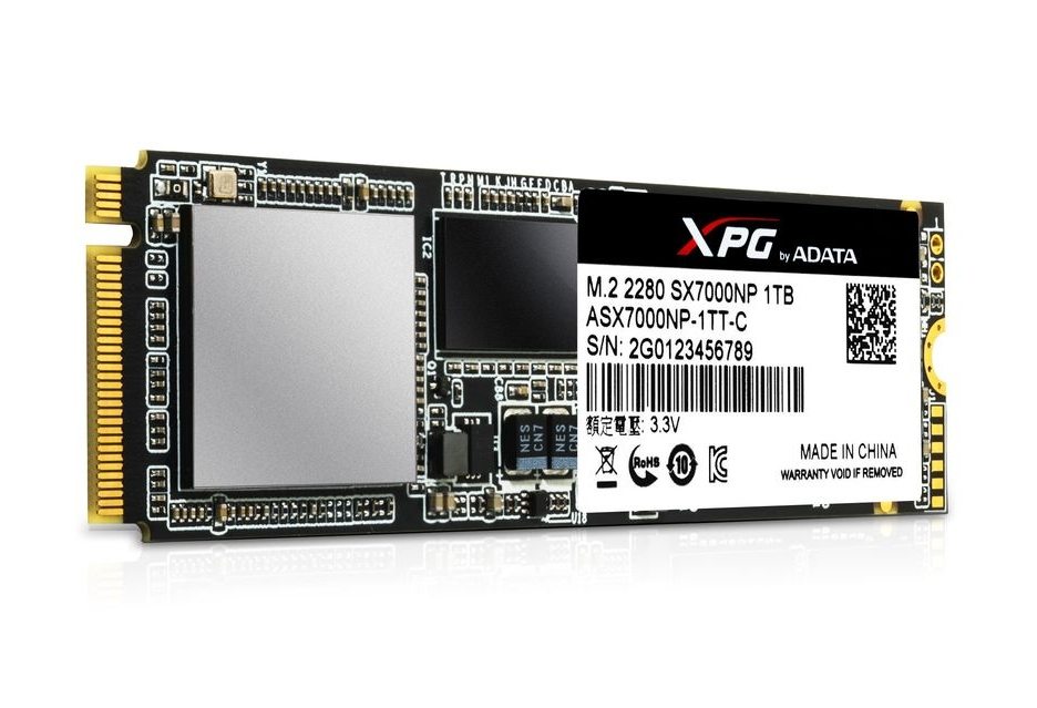 ADATA XPG SX7000 - бюджетні SSD диски під M. 2 PCIe