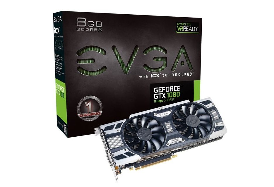EVGA: змяніла карту GeForce GTX 1080 для павелічэння частоты да 11 Ггц