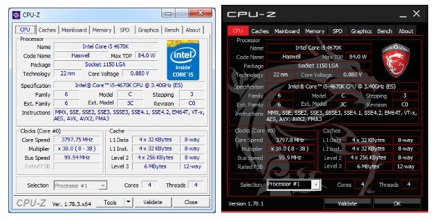 CPU-Z с поддержкой процессоров Ryzen 5 и 3