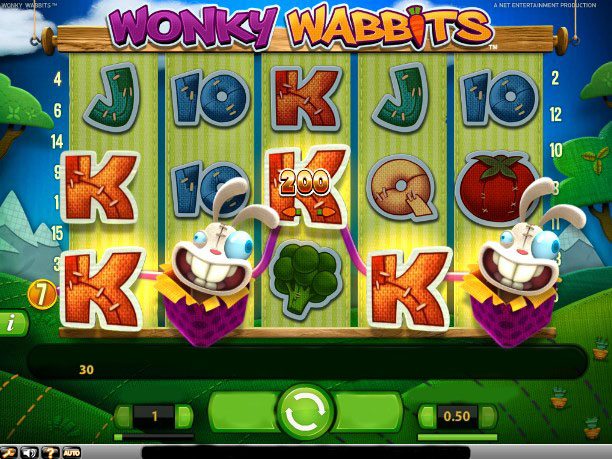 Игровой слот Wonky Wabbits
