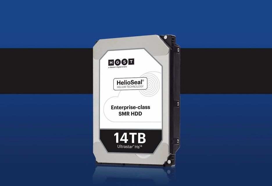 HGST introduced the first hard drive capacity 14 TB