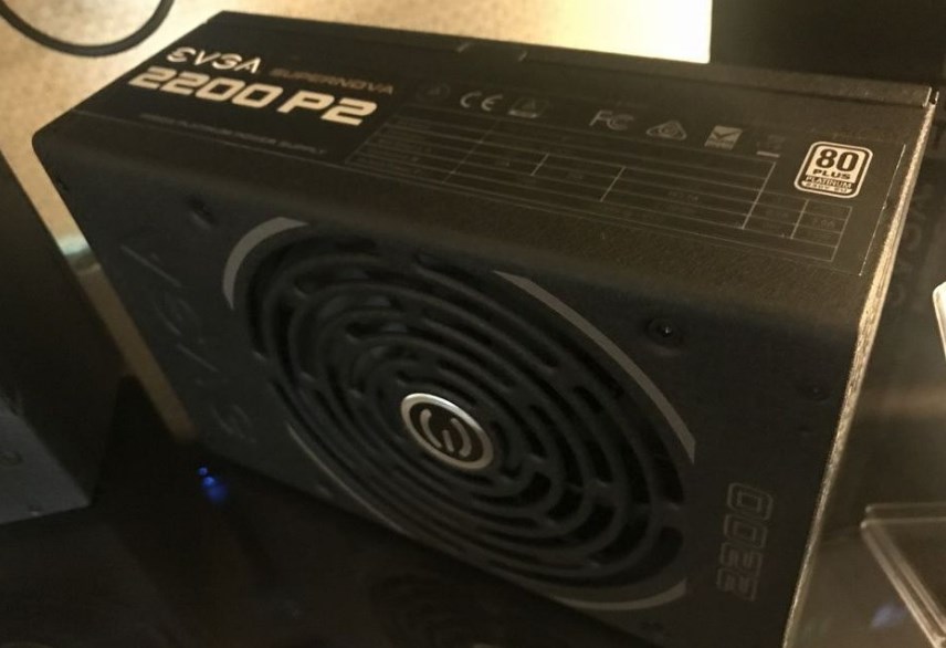 EVGA introduces its most powerful PSU - 2200 W power and efficiency 80 PLUS Platinum