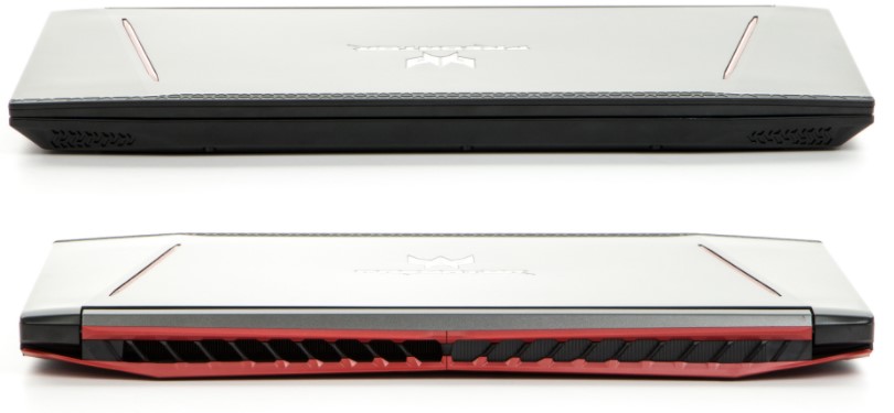 Acer Predator Helios 300 спереди и сзади