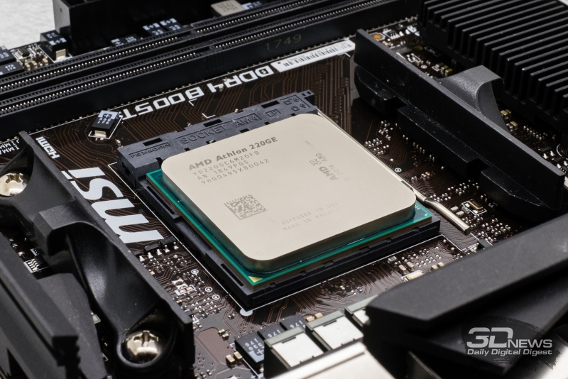 Обзор процессоров AMD Athlon 240GE, 220GE и 200GE: в нужном месте в нужное время