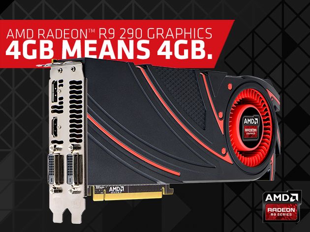 AMD смеется с карты GeForce GTX 970 - "у нас 4 ГБ обозначают 4 ГБ"