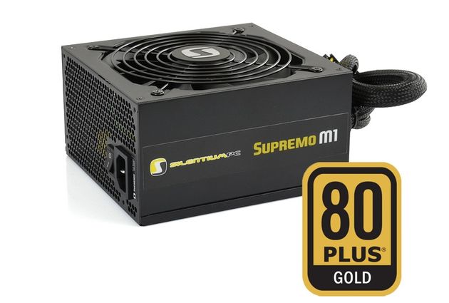 Блок питания SilentiumPC Supremo M1 - теперь в версии 550 В с золотой эффективностью
