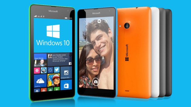 Windows 10 будет доступен не для всех смартфонов Lumia