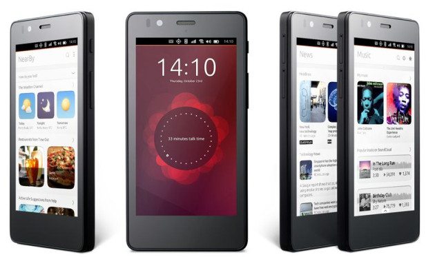 Первый смартфон с Ubuntu Phone, наконец повился, но скорее мы не этого ожидали