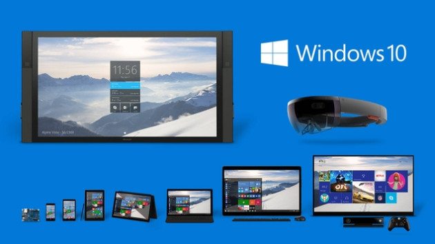 Windows 10 будет доступен в 7 versions