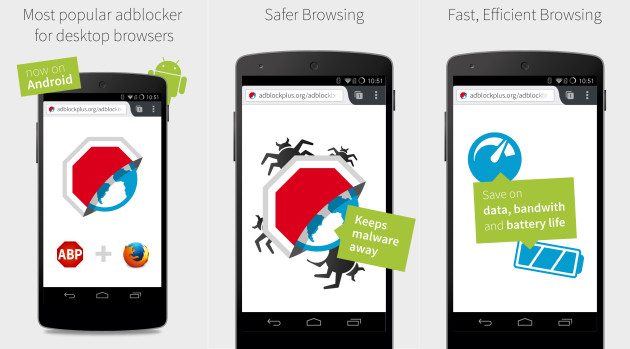 Android с интернетом без рекламы - доступен браузер Adblock