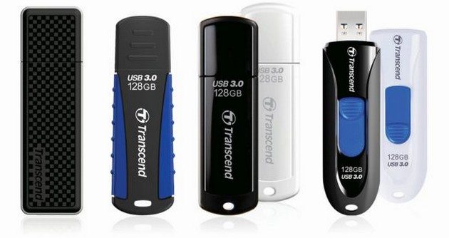 Usb flash drive USB 3.0 Transcend емкостью 128 и 256 ГБ