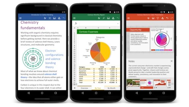 Финальная бесплатная версия Microsoft Office доступна на смартфонах с Android