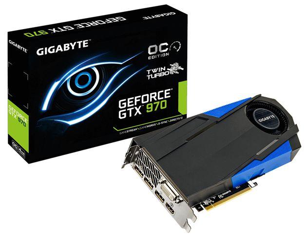 Gigabyte GeForce GTX 970 охлаждается турбиной - для SLI