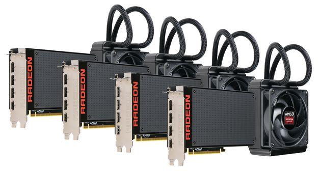 Radeon R9 Fury X - производительность в CrossFireX объединенных 2-ух, 3-ех, или 4-ех видеокарт