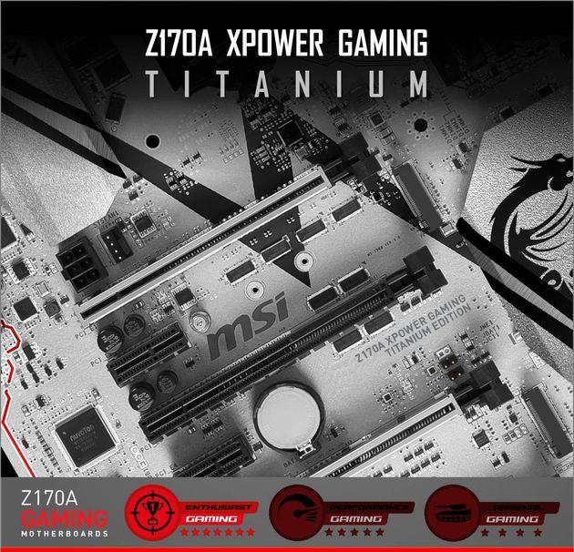 MSI Z170A XPower Gaming Titanium: белый материнская плата для геймеров и оверклокеров