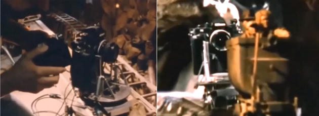 Покадровая съемка видео зеркальной фотокамерой Nikon F3 более 30 років тому - Индиана Джонс и Храм судьбы