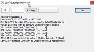 Спосіб розблокування карт Radeon R9 285/380, 290/390 і лють