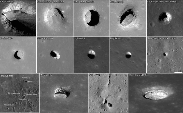 Ученые создадут карту Лунных пещер