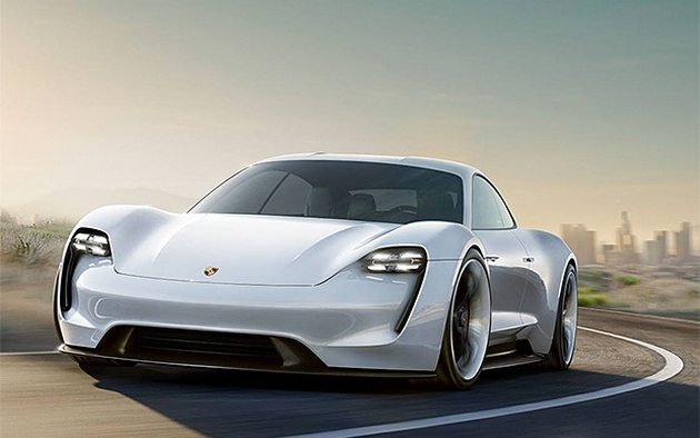 Mission E - новый спортивный автомобиль с электрическим приводом от Porsche