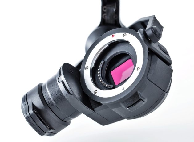 Zenmuse X5 и X5R - камера 4K Micro для дронов DJI Inspire 1