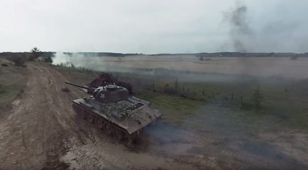Реконструкция битвы танков в виртуальной реальности от Wargaming и Google. Видео