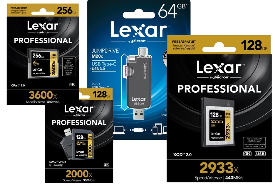 Lexar: самые быстрые карты памяти доступные на рынке