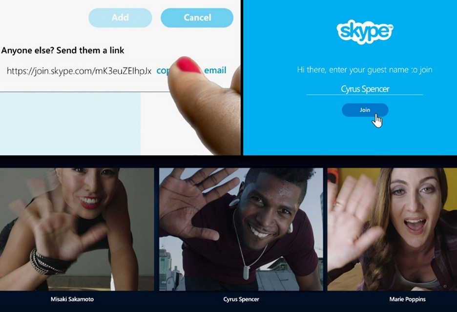 Нововведение от Skype: присоединение к чату по ссылке