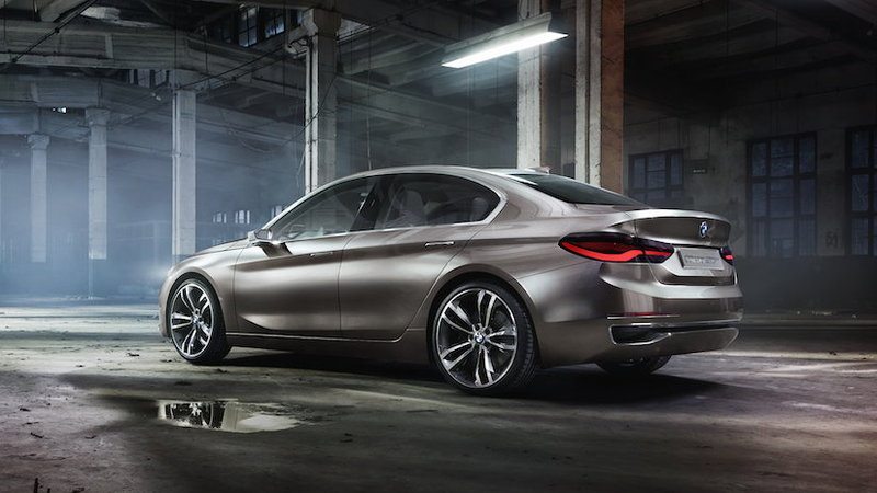 BMW Concept Compact Sedan - выглядит многообещающе