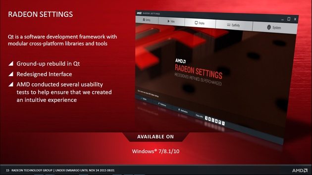 Radeon Software Crimson - новые драйвера для видеокарты Radeon