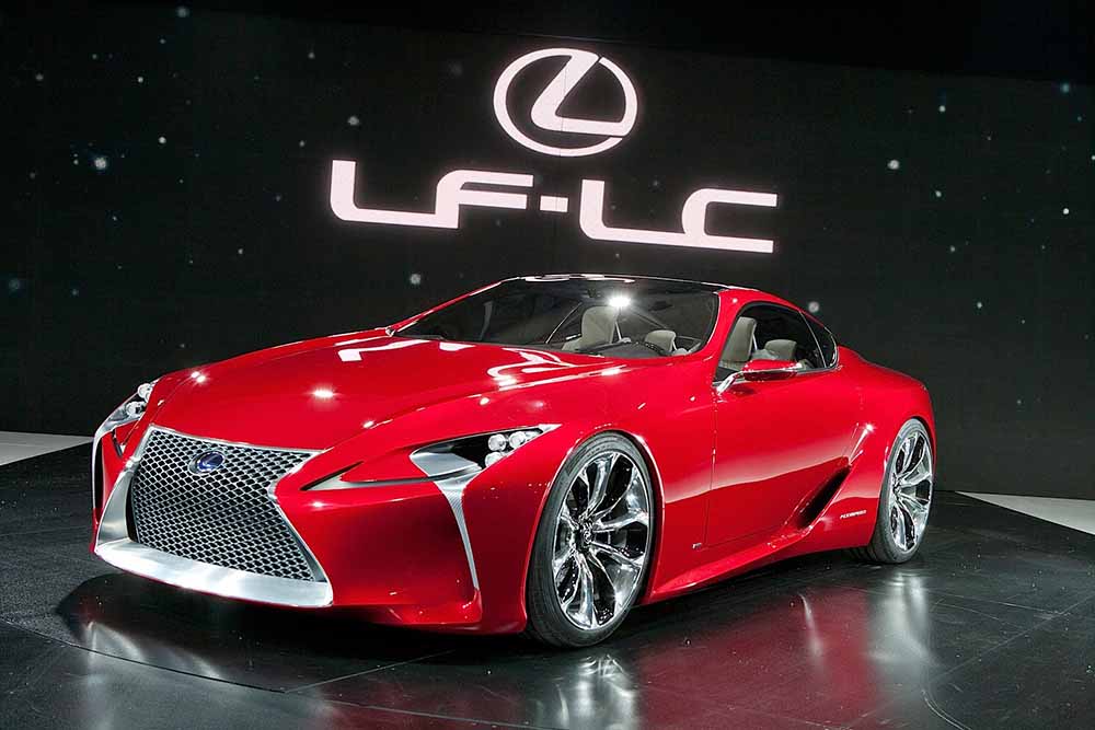 Lexus покаже серійник LC 500 на базі концепту LF-LC